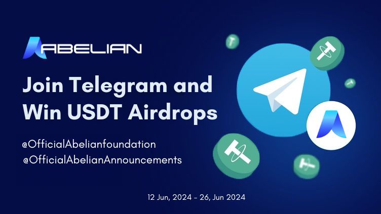 🍋 Our Telegram group was hacked on June 3, 2024, resulting in the loss of our community channel. But when life gives Abelian lemons, we make lemonade 🍸

📣 We’re back stronger than ever! Join our new and improved community and get a chance to win from a $1000 USDT prize pool!