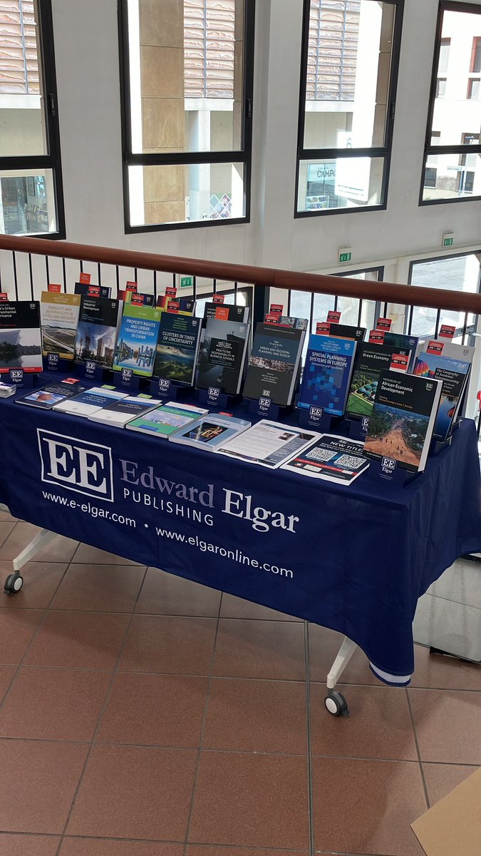 Elgar Geography (@elgar_geography) on Twitter photo Delighted to be at #RSA24 in sunny Florence! Come past our book display to see our latest titles and meet our editor. <a href="/regstud/">Regional Studies Association</a> Delighted to be at #RSA24 in sunny Florence! Come past our book display to see our latest titles and meet our editor. <a href="/regstud/">Regional Studies Association</a>