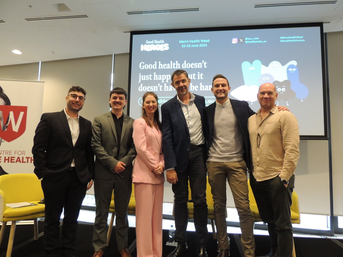 A few snaps from the #MensHealthWeek 2024 Launch. A big shout out to our partners at <a href="/healthymale_au/">Healthy Male</a> and <a href="/Gotcha_4_Life/">Gotcha4Life</a> ambassador <a href="/hugotoovey/">Hugo Toovey</a> for his moving presentation.
There's still time to get involved by getting acquainted with the #GoodHealthHeroes: tinyurl.com/HealthHeros