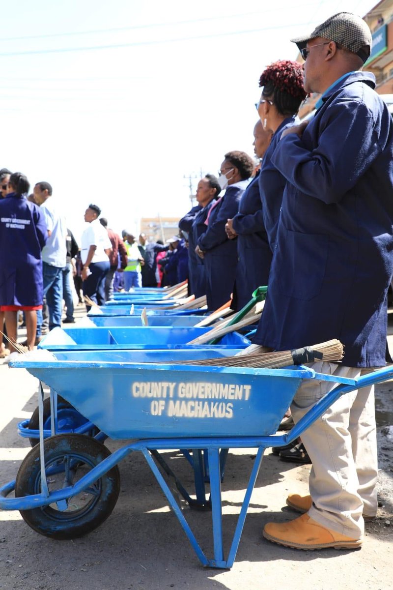 The County Government of Machakos has embraced the ZERO WASTE PRINCIPLE which advocates for waste as a resource, hence creating wealth, employment, and reduced pollution of the environment. #SafishaMachakosProgram