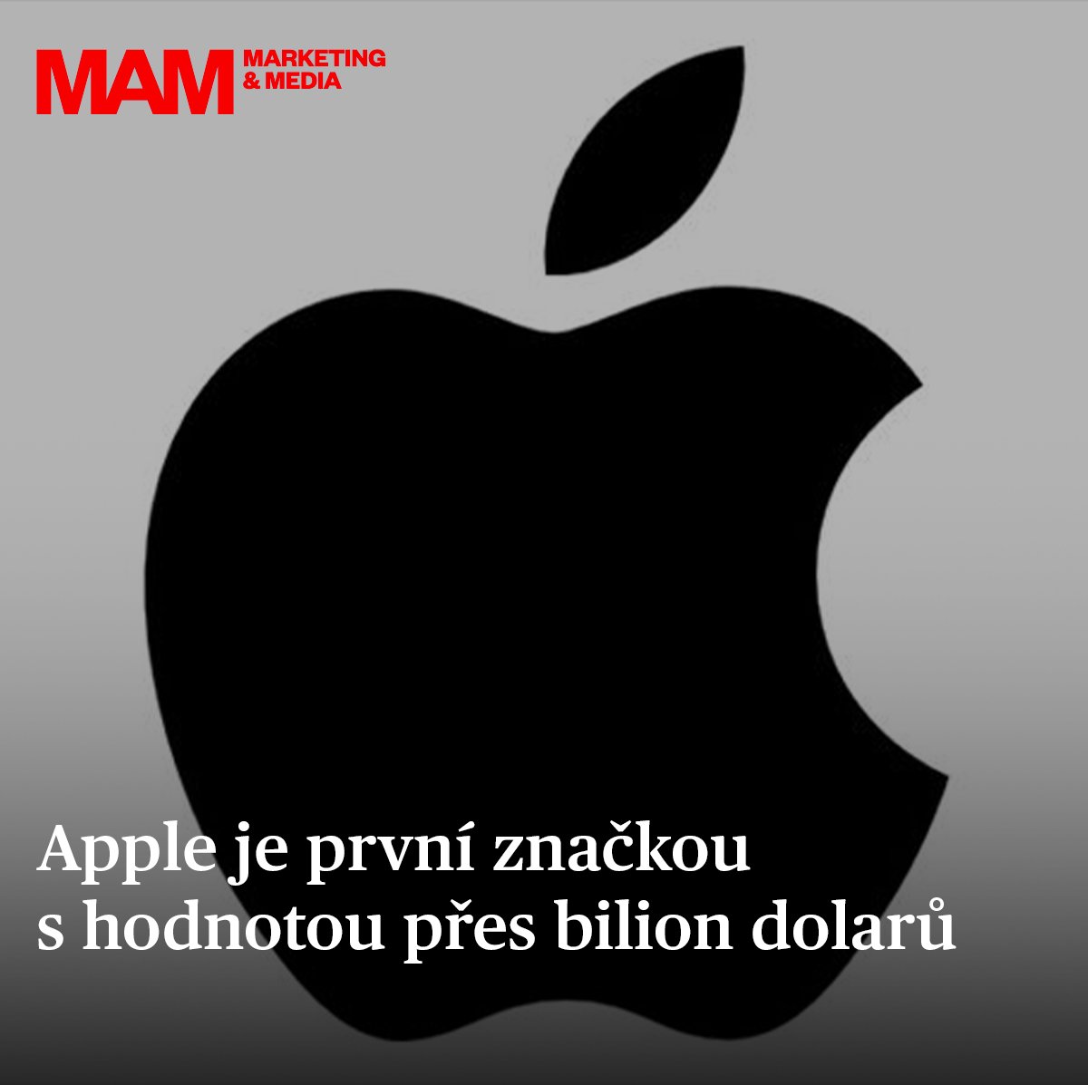Společnost <a href="/Apple/">Apple</a> 🍎 je první značkou s hodnotou přes 💰 bilion dolarů. Žebříček nejhodnotnějších značek světa <a href="/Kantar/">Erhan Kantar</a> BrandZ ovládl už potřetí. 🤔 Kdo další se umístil?  

Sledujte 👀 nás na WhatsApp 👉  whatsapp.com/channel/0029Va…