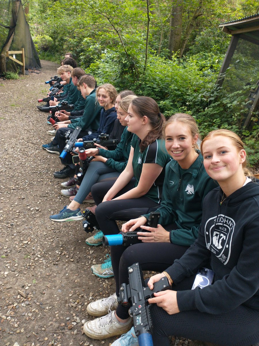 sjsfutures's tweet photo. @StJohnsSurrey Lower Sixth pupils had a great time enjoying laser tag followed by pizza and ice cream at their summer social this week! https://t.co/HQWxpG6i0K