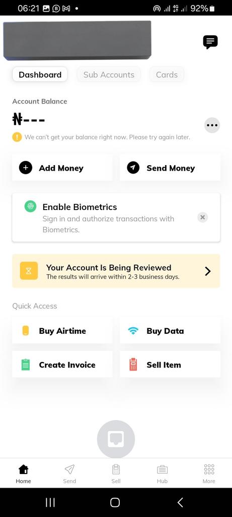 terver88's tweet photo. @kudahelp_ng My business documentation has been verified, and I upgraded the app as well...

Why is it taking another 2 - 3 business days for me to review my account? https://t.co/24kMLnzAWL