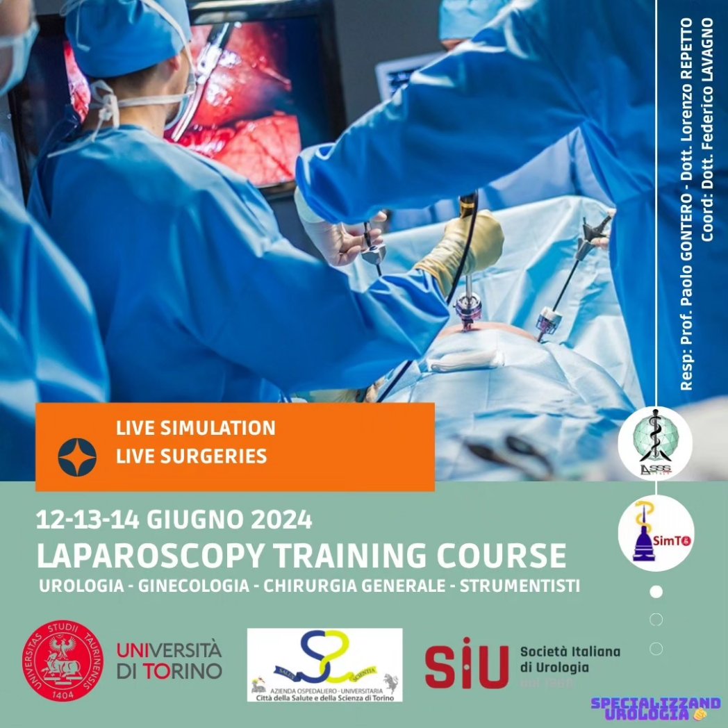 MolinetteUrology (@uromolinette) on Twitter photo 12-13-14/06 2024 ⤵️
🔎 Laparoscopy training course in Urology
📍 <a href="/unito/">Università di Torino</a> <a href="/cittasalute_to/">AOU CittàdellaSalute</a>
✅ Training simulation & live surgeries. We are ready 🙌 <a href="/paolo_gontero/">Paolo Gontero</a> Lorenzo Repetto <a href="/PaoloDeste37946/">Paolo Destefanis</a> <a href="/oderdam/">Marco Oderda</a> <a href="/Mat_Sibona/">Mattia Sibona</a> Marco Allasia <a href="/FedericoLavagno/">Federico Lavagno, MD</a> CMerzagora MCatalano <a href="/SIU_Italia/">Società Italiana di Urologia</a> 12-13-14/06 2024 ⤵️
🔎 Laparoscopy training course in Urology
📍 <a href="/unito/">Università di Torino</a> <a href="/cittasalute_to/">AOU CittàdellaSalute</a>
✅ Training simulation & live surgeries. We are ready 🙌 <a href="/paolo_gontero/">Paolo Gontero</a> Lorenzo Repetto <a href="/PaoloDeste37946/">Paolo Destefanis</a> <a href="/oderdam/">Marco Oderda</a> <a href="/Mat_Sibona/">Mattia Sibona</a> Marco Allasia <a href="/FedericoLavagno/">Federico Lavagno, MD</a> CMerzagora MCatalano <a href="/SIU_Italia/">Società Italiana di Urologia</a>