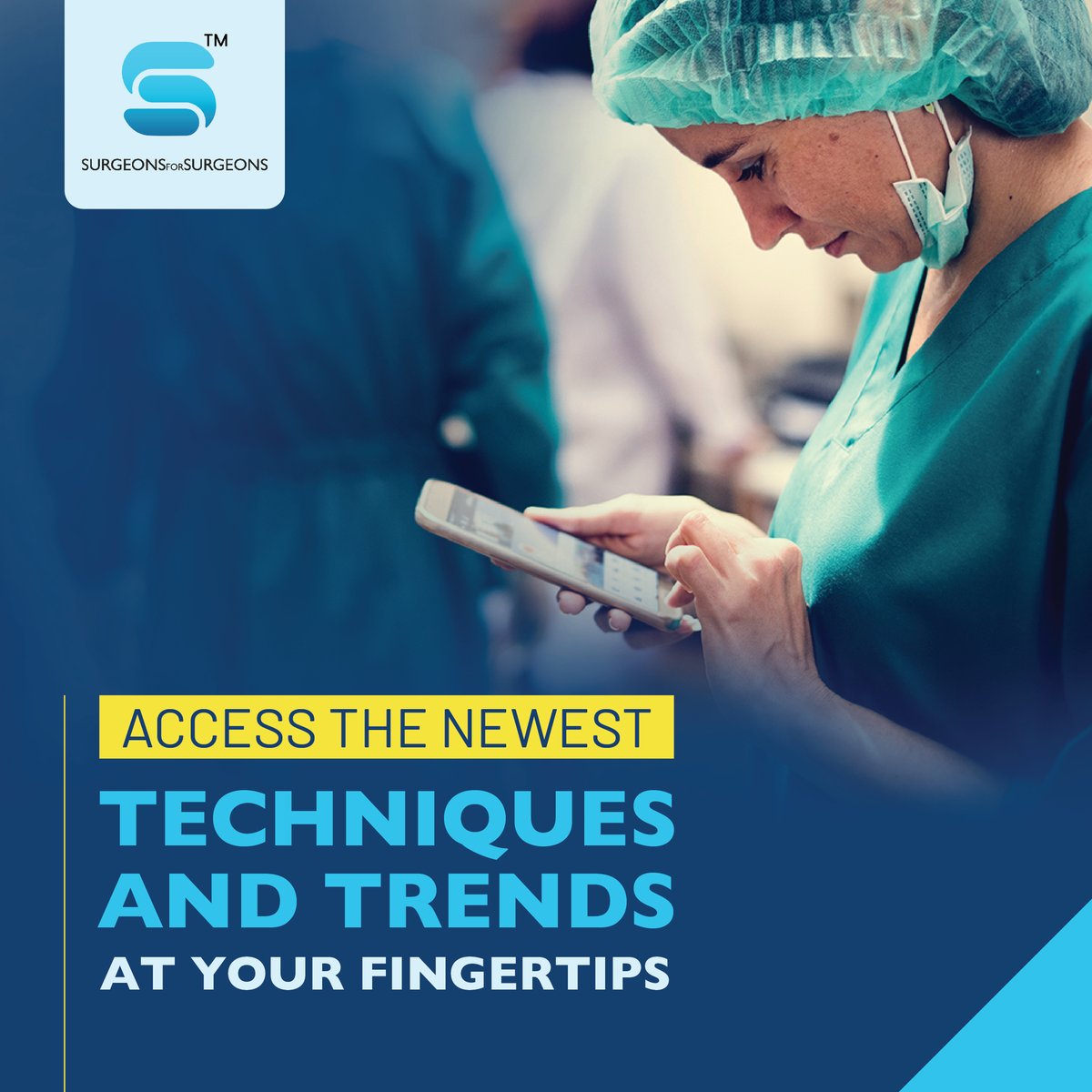 for_surgeons's tweet photo. With SFS App, access the latest surgical techniques and trends at your fingertips.
DOWNLOAD NOW and keep your skills sharp
#SFSApp #SugreonsForSurgeons #SurgicalTechniques #SurgicalCommunity https://t.co/bD1NFTgXeV