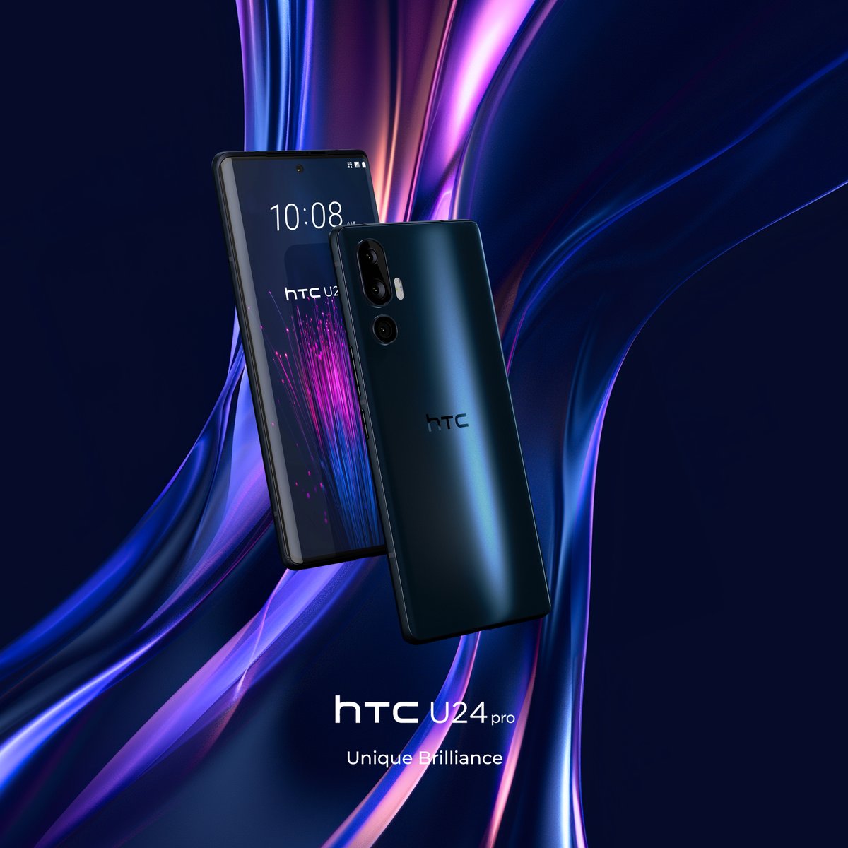 HTC_de's tweet photo. Lernen Sie das neue, unvergleichliche Smartphone-Erlebnis kennen – das HTC U24 pro.

Erleben Sie neuen Komfort mit einem eleganten und leichten Gehäuse. Ein Fingerabdruck abweisender und stoßfester Touchscreen, der nahtlos in die Ränder übergeht. https://t.co/DyUpZVUpFK