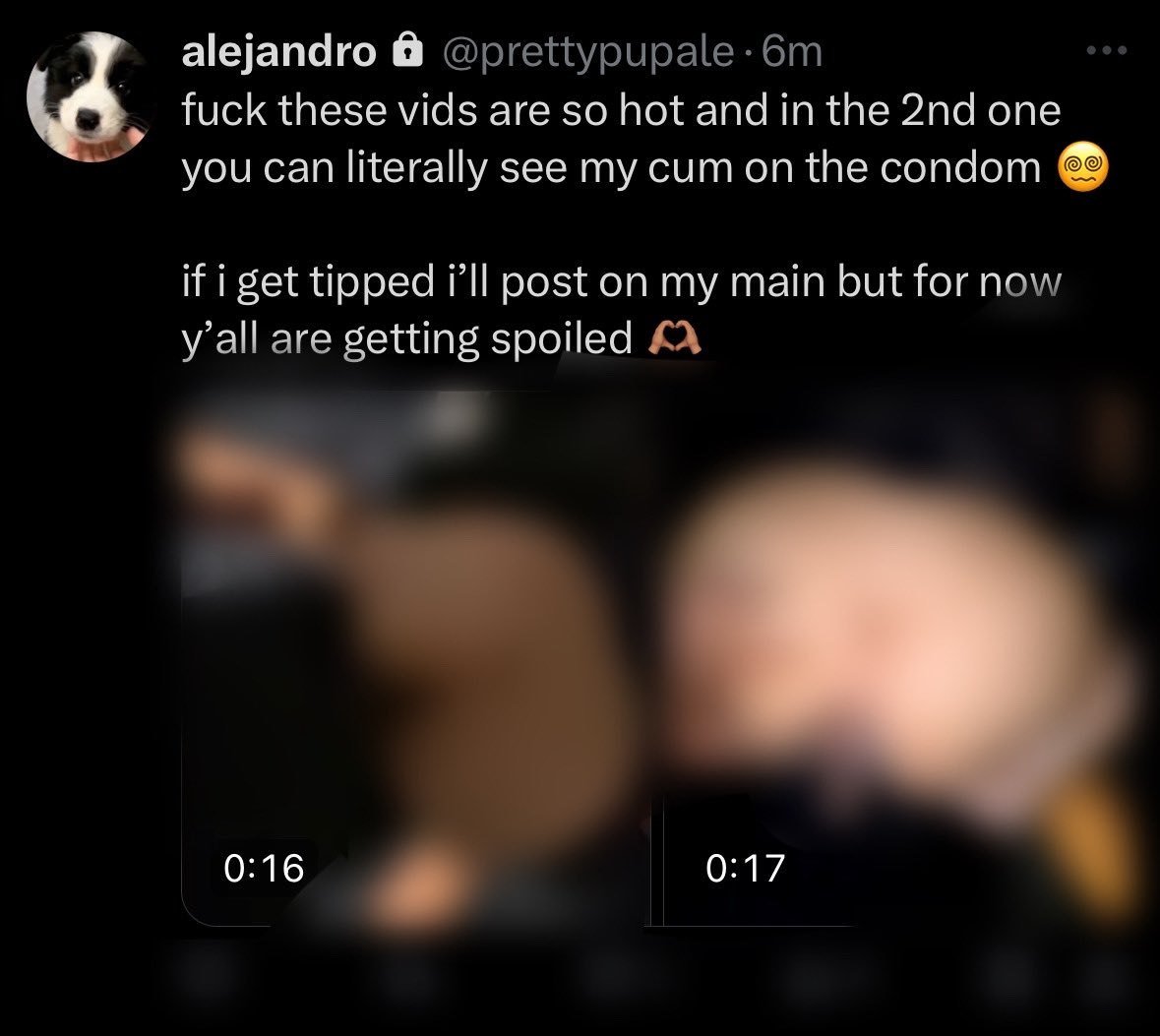 PUPPI3WH0RE's tweet photo. proof 🤭 https://t.co/9iOEaC7BtH