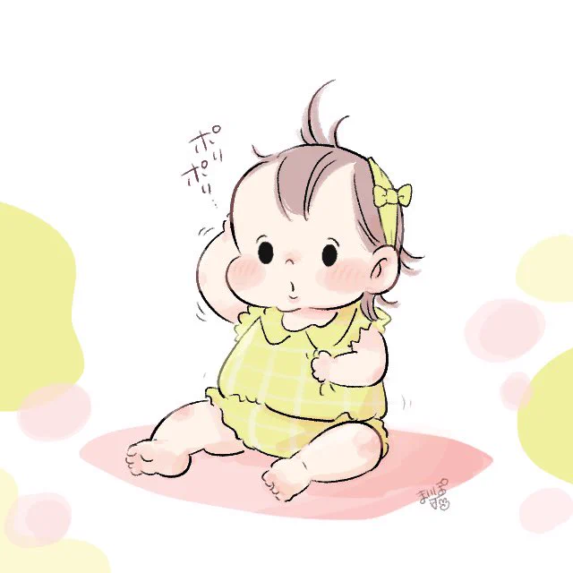 ポリポリの季節やってきましたね...わたしも今日一日中ずっとポリポリ#お絵かき 