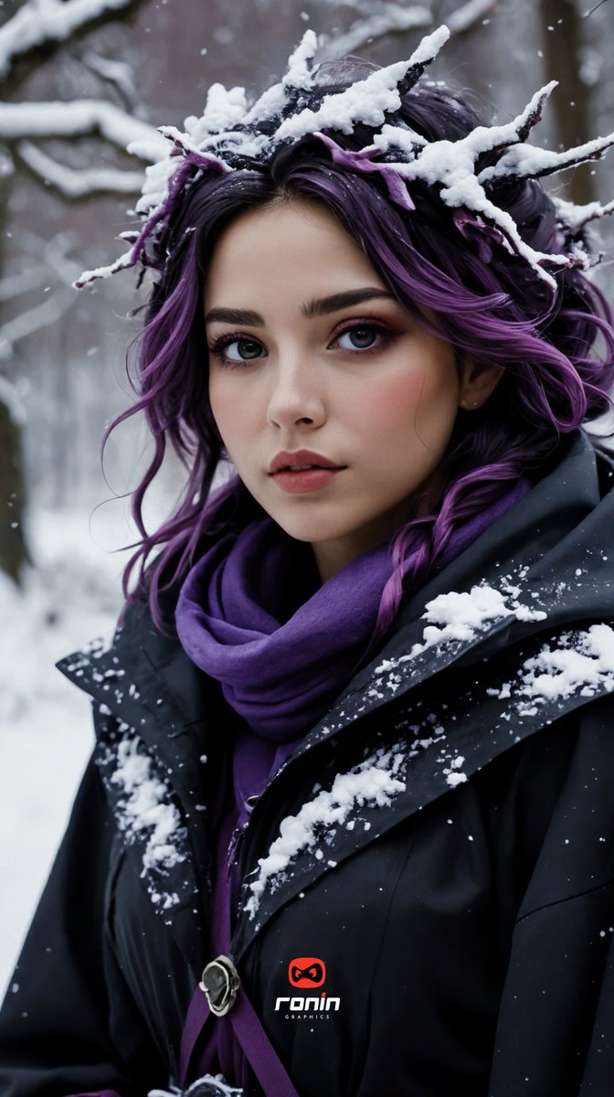 GraphicsRonin's tweet photo. QT your Black and Purple Black Magic character https://t.co/Nln9LFy04N