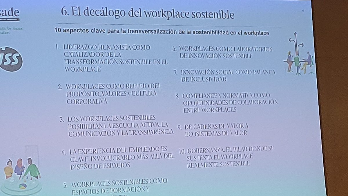 Corresponsables's tweet photo. ¡El decálogo para tener un workplace sostenible!
@Corresponsables @Esade #sostenibilidad #ods #worklace #barometro https://t.co/7S66smIGHB