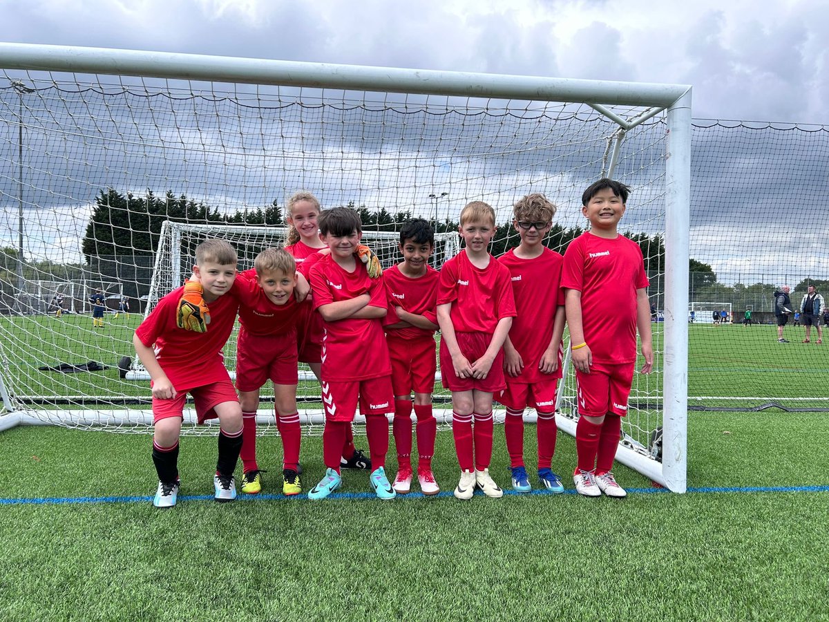 Super proud of my year 3/4 team at Crewe Alex Soccer Centre