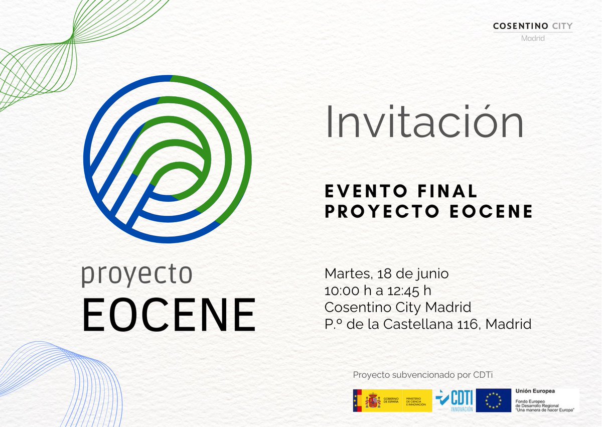 Proyecto EOCENE tweet media