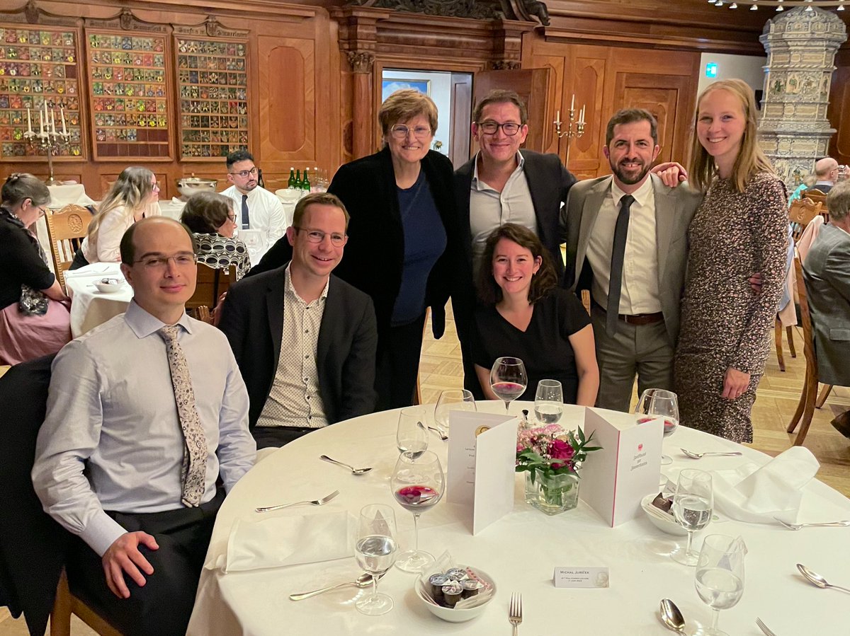 Michal Juricek (@michal_juricek) on Twitter photo Wonderful Paul Karrer Lecture followed by a wonderful dinner. Thank you <a href="/kkariko/">Katalin Kariko</a> for sharing with us your inspirational journey 🙏 <a href="/UZH_Chemistry/">UZH Chemistry</a> <a href="/UZH_Science/">UZH Science</a> <a href="/UZH_en/">University of Zurich</a> <a href="/UZH_ch/">Universität Zürich</a> <a href="/NevadoLab/">Nevado Group</a> <a href="/SparrResearch/">Sparr Research Group</a> <a href="/RiveraChemLab/">Rivera-Fuentes Lab</a> <a href="/lab_adl/">ADL-Lab@UZH</a> <a href="/CoricLab/">Čorić Group</a> <a href="/JuricekLab/">JuricekLab</a> Wonderful Paul Karrer Lecture followed by a wonderful dinner. Thank you <a href="/kkariko/">Katalin Kariko</a> for sharing with us your inspirational journey 🙏 <a href="/UZH_Chemistry/">UZH Chemistry</a> <a href="/UZH_Science/">UZH Science</a> <a href="/UZH_en/">University of Zurich</a> <a href="/UZH_ch/">Universität Zürich</a> <a href="/NevadoLab/">Nevado Group</a> <a href="/SparrResearch/">Sparr Research Group</a> <a href="/RiveraChemLab/">Rivera-Fuentes Lab</a> <a href="/lab_adl/">ADL-Lab@UZH</a> <a href="/CoricLab/">Čorić Group</a> <a href="/JuricekLab/">JuricekLab</a>