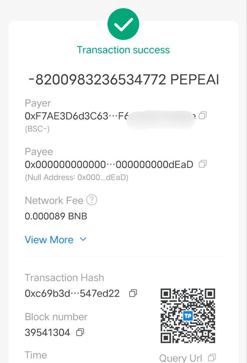 The repurchase and destruction plan is in progress. Today we repurchased and destroyed PEPEAI worth 20,000 US dollars. Grasp your wealth, there will be a surprise next week, PEPEAI will rush to the moon!
#pepeai #pepe