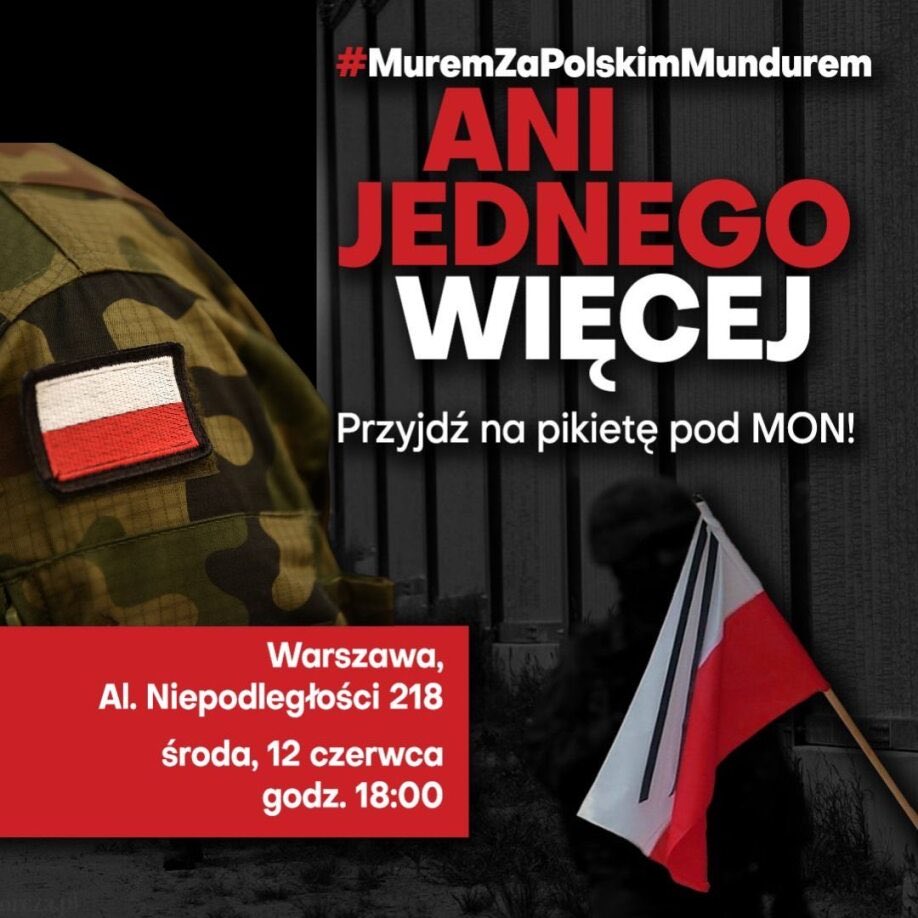 Do zobaczenia👇 #MuremZaPolskimMundurem #BrońNieOdParady #ŻebyPolskaByłaPolska 🇵🇱🇵🇱🇵🇱