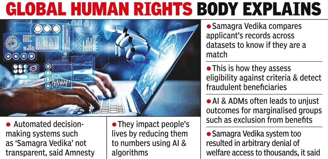 TOIHyderabad's tweet photo. Telangana govt’s ‘Samagra Vedika’ poses risk to human rights, says Amnesty International

 https://t.co/QPlwQ2MyGV

Story by: @sudhakarudumula https://t.co/34qYOvLf46