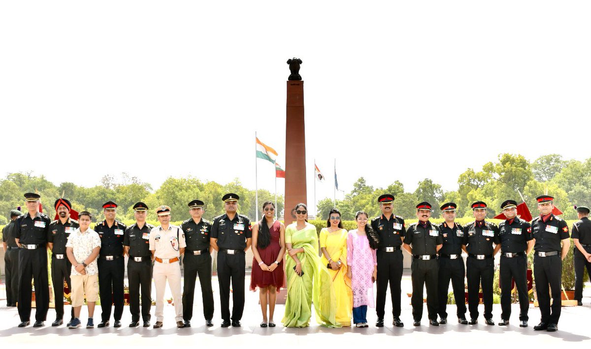 राष्ट्रीय समर स्मारक / NATIONAL WAR MEMORIAL tweet media