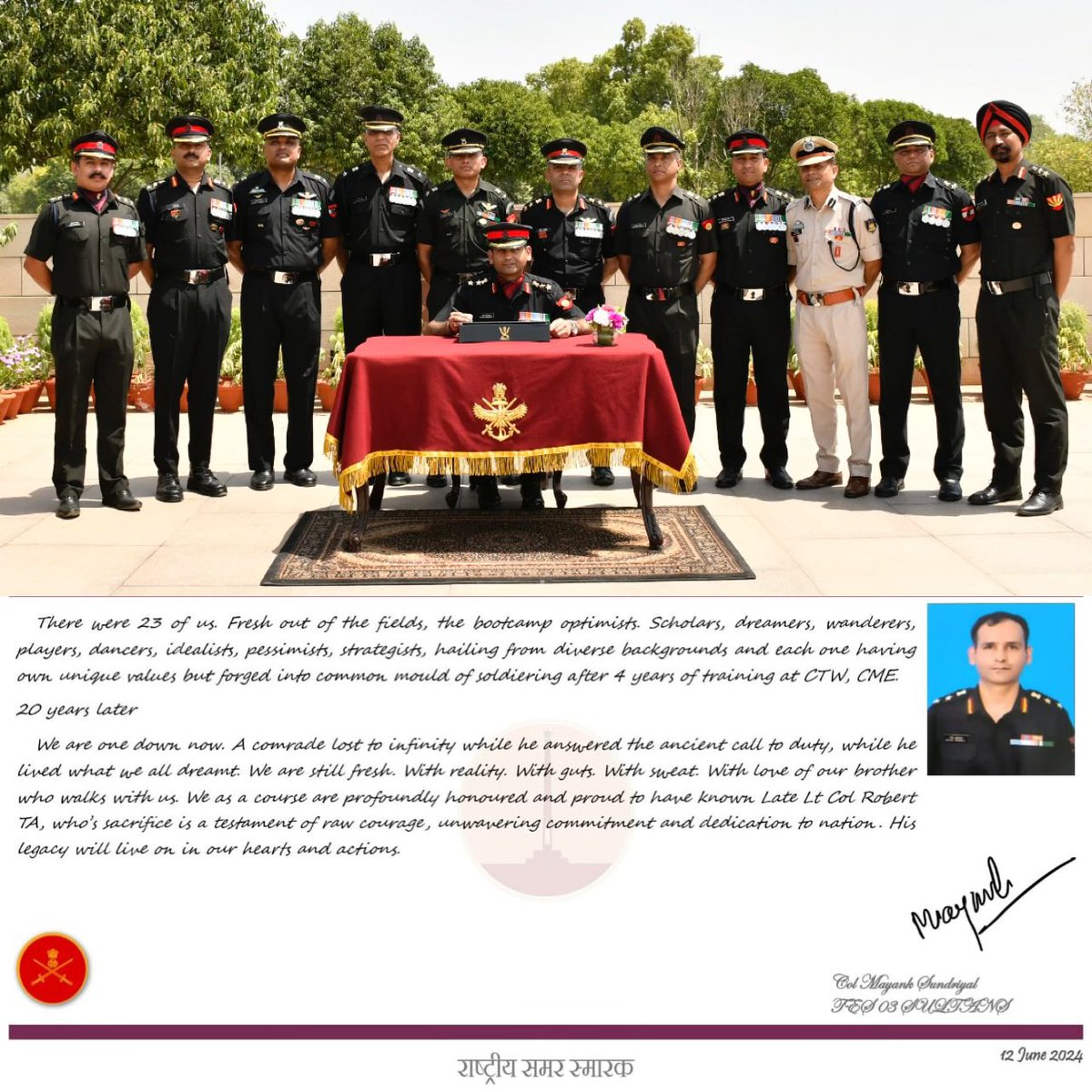 राष्ट्रीय समर स्मारक / NATIONAL WAR MEMORIAL tweet media