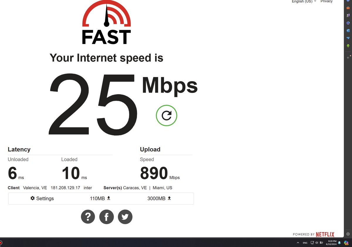 joeldiaz07's tweet photo. @TuMundoInter Aqui tienen su test de su giga 💩💩 limitado a 20mbps de 7pm a 11pm,
Pruebas hechas en steam, epic games, speedtest servidor de hivelocity (miami) con descarga de archivo 10gb, https://t.co/EFj495Nhep
#GigaEstafa de #InterEstafa https://t.co/8FEyhFoEcS