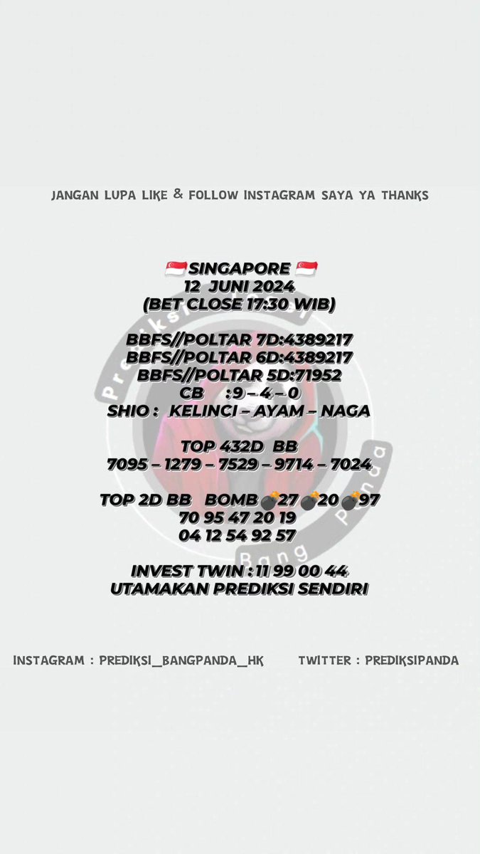 PrediksiPanda's tweet photo. https://t.co/9pi4We5Olz