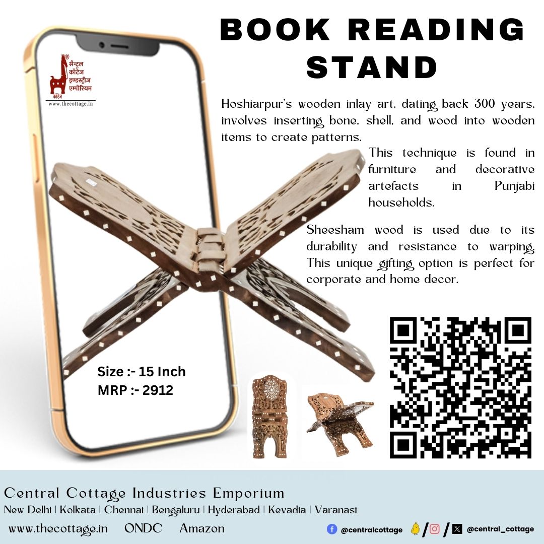 Central_Cottage's tweet photo. Book Reading Stand
---
Size :- 15 Inch
MRP :- 2912/-
Product Link :- https://t.co/fcULdumwaH
---
#wooden #homedecor #handcrafted #woodwork #interiordesign #woodcarving #artisan #sheeshamwood #inlaywork #bookstand #decor #vintage #handmade #cottageonline #craftsmanship #cottage https://t.co/kkVqpa9N8s