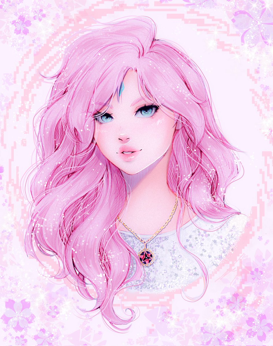 Fanart finalizada!!! 🌺 #SAKURA na minha versão casual #sakuraharuno #NARUTO