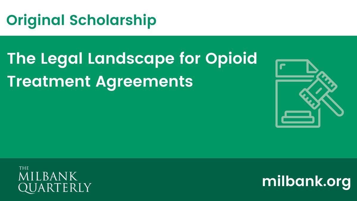 Despite a lack of evidence supporting their efficacy, many states require opioid treatment agreements when prescribing opioids. In this Quarterly article, @quasidoxastic <a href="/Marty_Fried/">Marty Fried, MD</a> <a href="/pzettler/">Patti Zettler</a> &amp; <a href="/thedanahoward/">Dana Howard</a> recommend eliminating/adjusting these mandates buff.ly/4ceSl9v