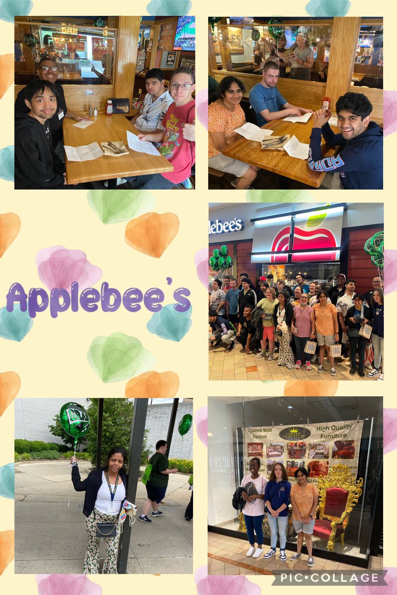 RISE takes a trip to Applebee’s! The students searched for stores by solving riddles in their scavenger hunt! Then we ate a scrumptious lunch at Applebees! Special Thanks to: Luis, Leighann, and Dawn! <a href="/Applebees/">Applebee's Grill + Bar</a>