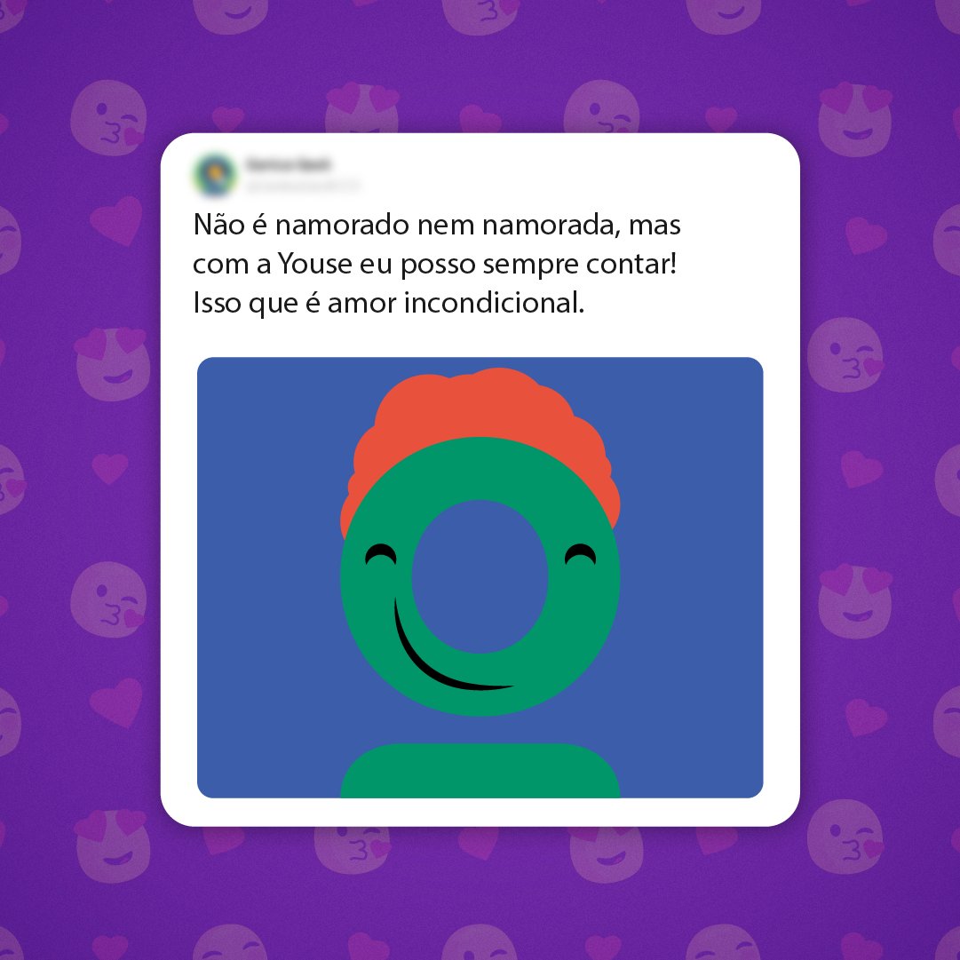 O coração bate até mais forte por um crush desses! E tá disponível, hein? 👀💜 #SegurançaPraOusar #MeuCrushYouse