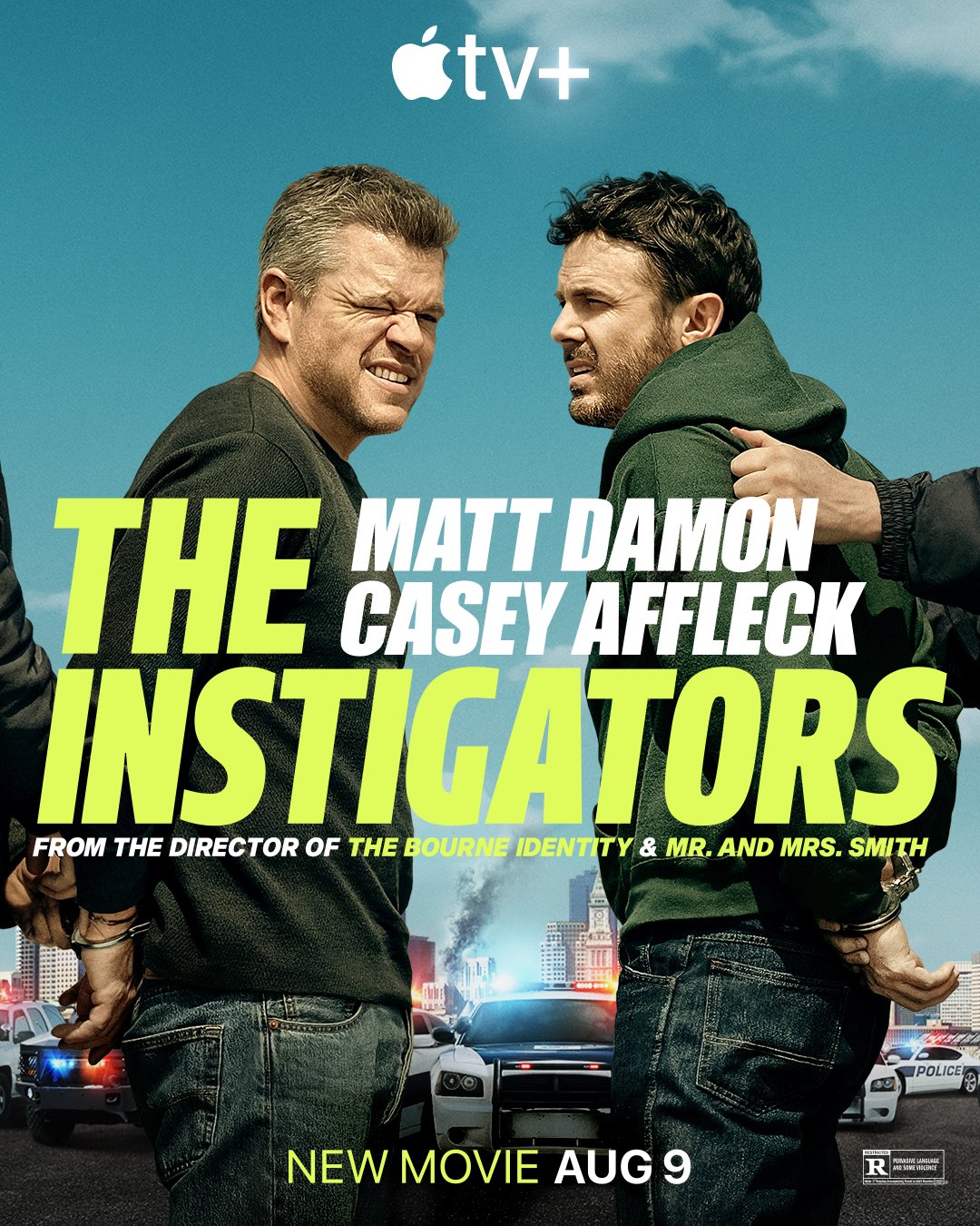 The Instigators trailer op Apple TV Plus op MoviePulp