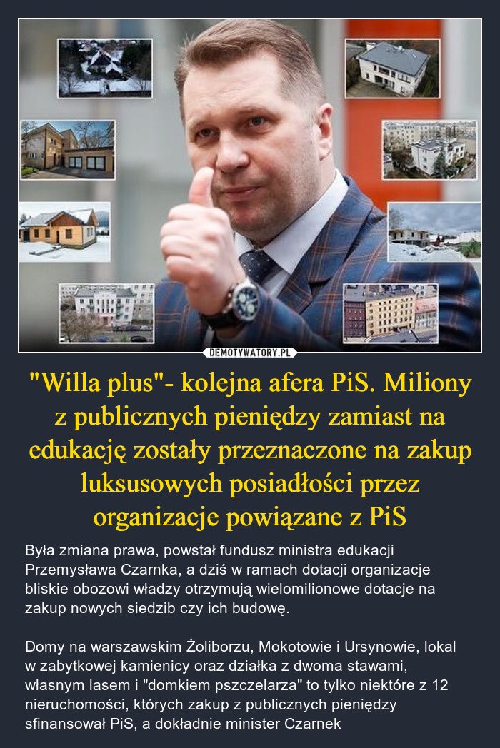 ArasOstrowski's tweet photo. @Wieslaw_Pele Czarnek to propagandysta , rozdawał swoim publiczne pieniądze , typowy prawicowy prostak https://t.co/sYBaeqI0EH