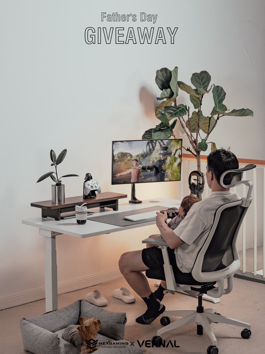 HexGaming (@hexcontroller) on Twitter photo 💐GIVEAWAY💐
This Father’s Day, we’re partnering with <a href="/VernalSpace/">VernalSpace</a> for an exciting giveaway!
Stand a chance to win a Vernal V-Series Desk Shelf, Montior Arm and a custom HexGaming controller.
1. Follow <a href="/VernalSpace/">VernalSpace</a> & <a href="/HexController/">HexGaming</a>
2. Like & Rt this post
3. Tag 2 friends or 💐GIVEAWAY💐
This Father’s Day, we’re partnering with <a href="/VernalSpace/">VernalSpace</a> for an exciting giveaway!
Stand a chance to win a Vernal V-Series Desk Shelf, Montior Arm and a custom HexGaming controller.
1. Follow <a href="/VernalSpace/">VernalSpace</a> & <a href="/HexController/">HexGaming</a>
2. Like & Rt this post
3. Tag 2 friends or