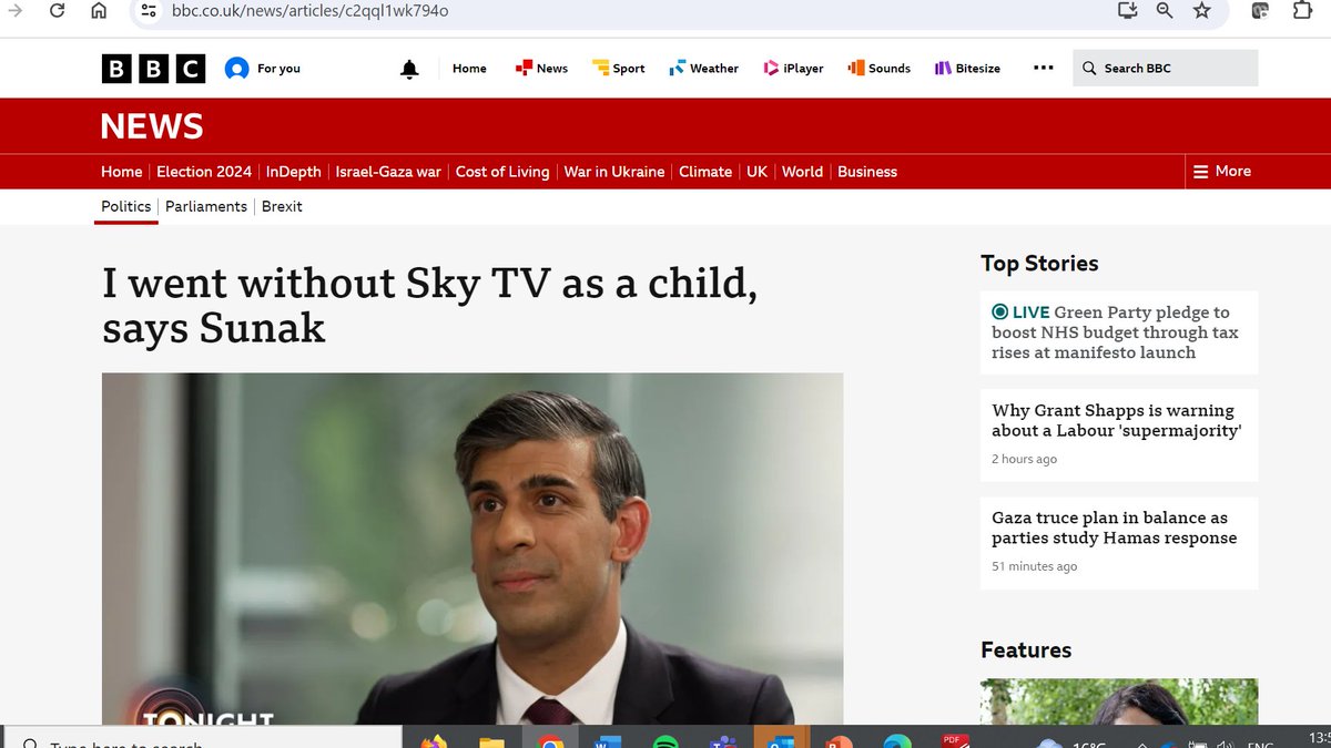 As opposed to... say.... "I went without meals as a child....." ?!
