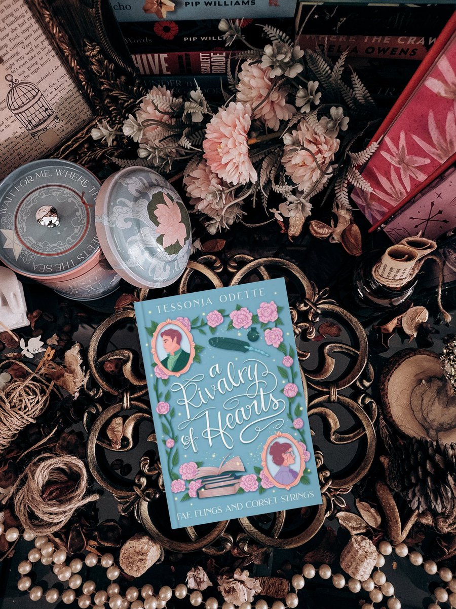 Happy release day to A Rivalry of Hearts by <a href="/TessonjaOdette/">Tessonja Odette</a> 💕🎉🩵 After the first chapter, I knew this book would be a favourite and an instant recommendation. The rivals-to-lovers trope is done so well. 
Gifted <a href="/NetGalley/">NetGalley</a> 

#bookrec #books #bookish #gaslampfantasy