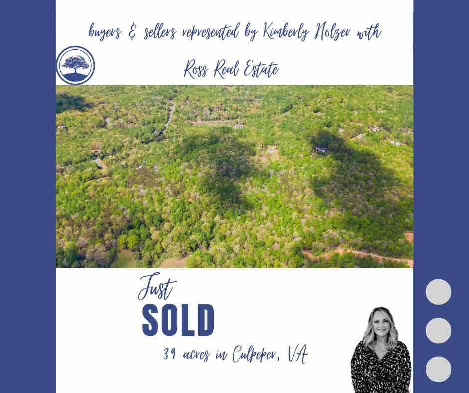 RossRE_Virginia's tweet photo. JUST SOLD | 39 Acres in Culpeper | Buyers &amp; sellers represented by Kimberly Holzer with Ross Real Estate 

Congrats to all! 

https://t.co/OwzskoNdCw 

#sold #buyers #sellers #virginia #land https://t.co/8GVHBHfeJT