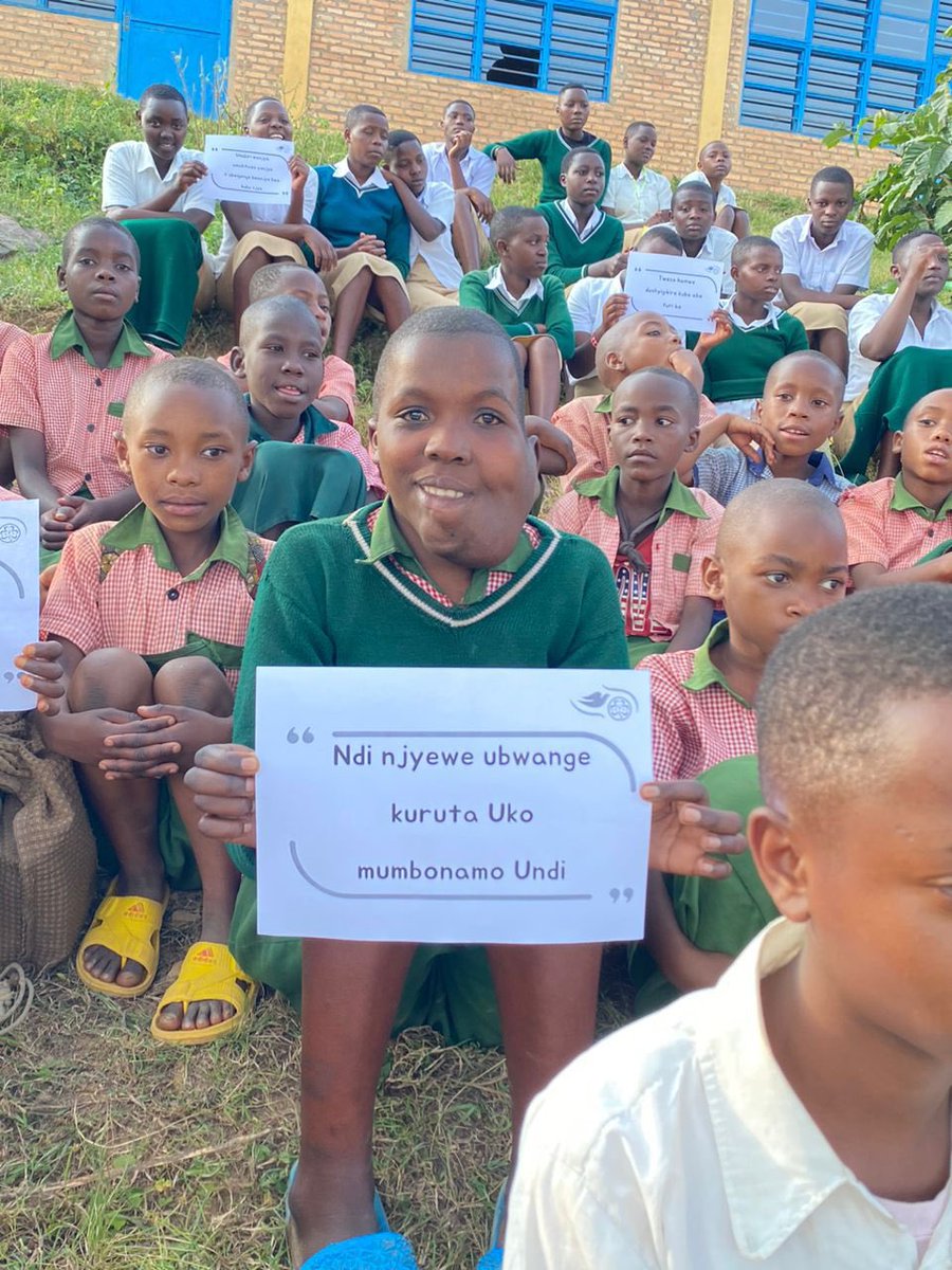 guidesrwanda's tweet photo. Yesterday, our #FreeBeingMe team conducted sessions on advocacy and “Action on Body Confidence” in both @rulindodistrict and @BugeseraDistr . Gurl Guiding believes in a world free from any form of body shaming.
@wagggsworld
@RwandaYouthArts https://t.co/HmmZSdToqJ