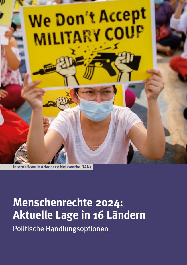 Die International Advocacy Netzwerke haben Anfang Juni ihren Bericht zur Menschenrechtslage in 16 Ländern mit politischen Handlungsempfehlungen vorgestellt. Zu Mexiko gibt es von uns einen Beitrag zu den Herausforderungen des Wahljahrs 2024. Online lesen: mexiko-koordination.de/2024/06/12/dos…