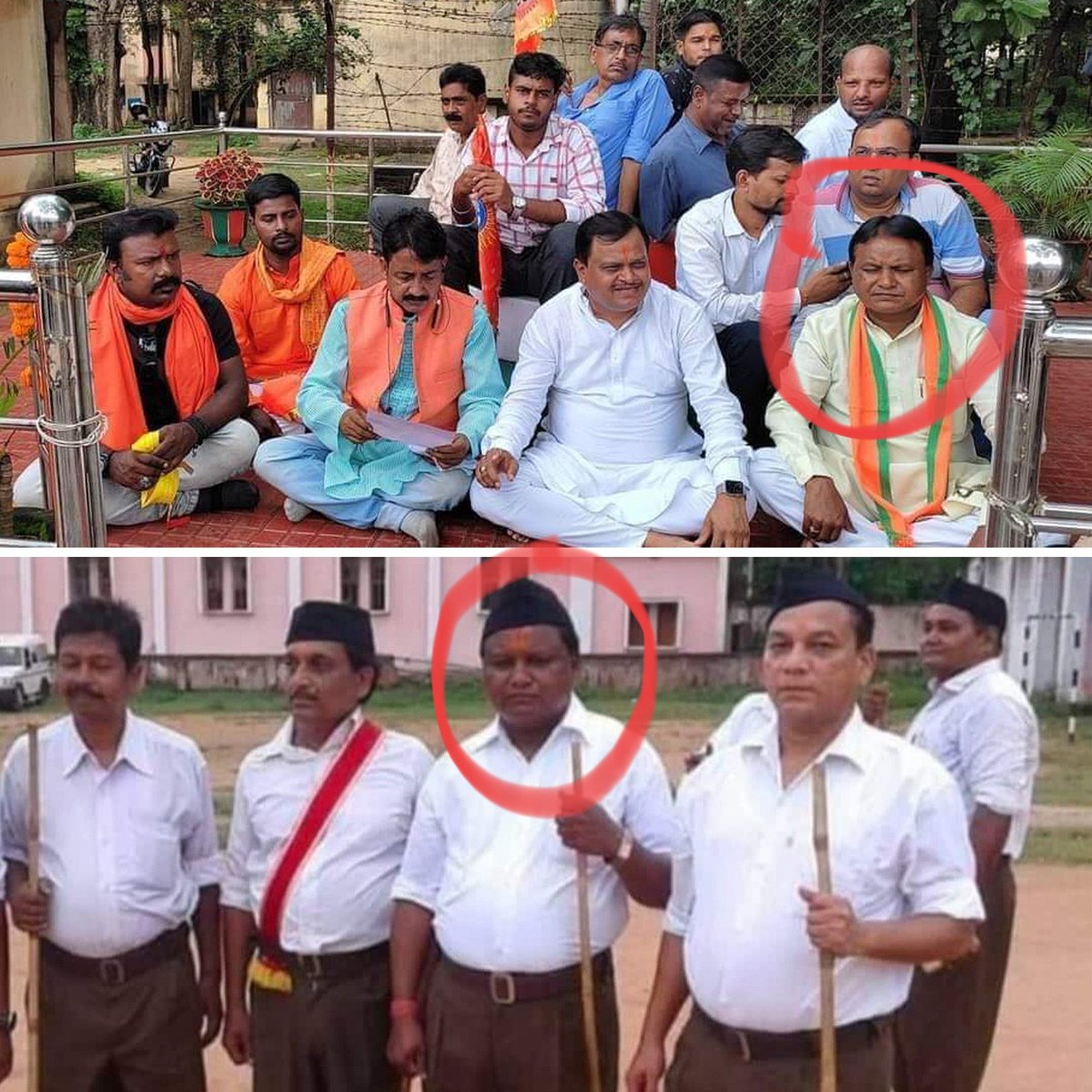 AmiyaPandav's tweet photo. The RSS trainer turned MLA who had sat on a Dharna for the release of Bajrang Dal leader Dara Singh,Who had burnt alive DR.Graham Staines n his 2 sons has been chosen for the post of new CM of Odisha.
What a shame,
Supporter of A Murderer is our CM !  @Ashok_Kashmir @irfhabib https://t.co/MkBKFYfwPV