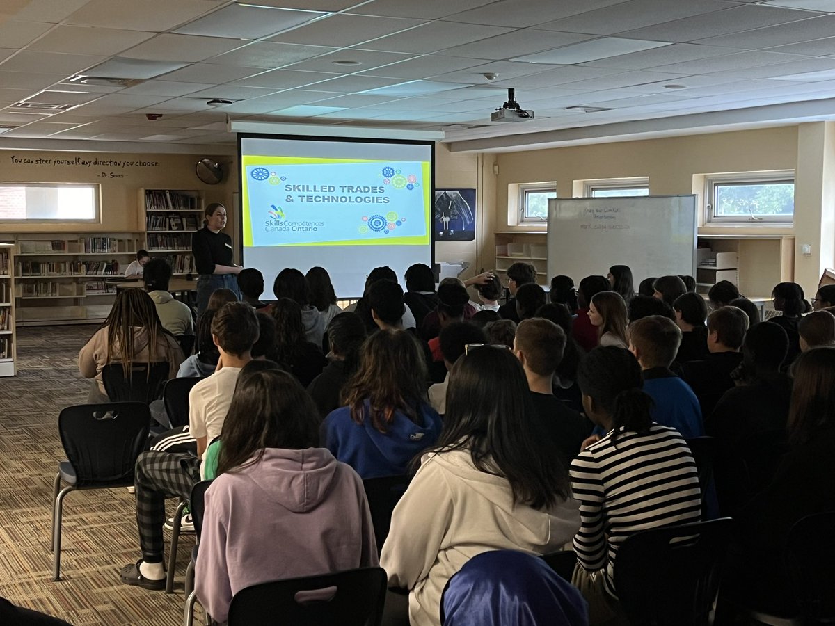 Julia Fournier (@fournierlbp) on Twitter photo Great presentation by <a href="/skillsontario/">Skills Ontario</a> for our Grade 8 students. A great opportunity to learn about some of the skill trades and the SHSM and OYAP programs available <a href="/LBPearsonOCSB/">Lester B. Pearson Catholic High School</a> Great presentation by <a href="/skillsontario/">Skills Ontario</a> for our Grade 8 students. A great opportunity to learn about some of the skill trades and the SHSM and OYAP programs available <a href="/LBPearsonOCSB/">Lester B. Pearson Catholic High School</a>