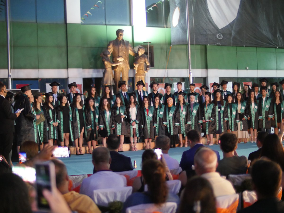 12.sınıf mezuniyet töreninden kareler #11.06.2024#🧡💚