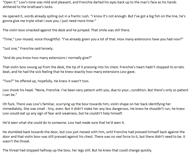 Aletea_OFMD's tweet photo. #WipWednesday ! Here's a couple snips from a Frenchie POV #Ouizzy fic I'm working on for #ofmdaugust day 10 (1900s/Firefighters/Familiars), which will hit all three prompts, and also lands on the last day of Ouizzy week! It will be 20-30k words https://t.co/h6MsEzQLvd