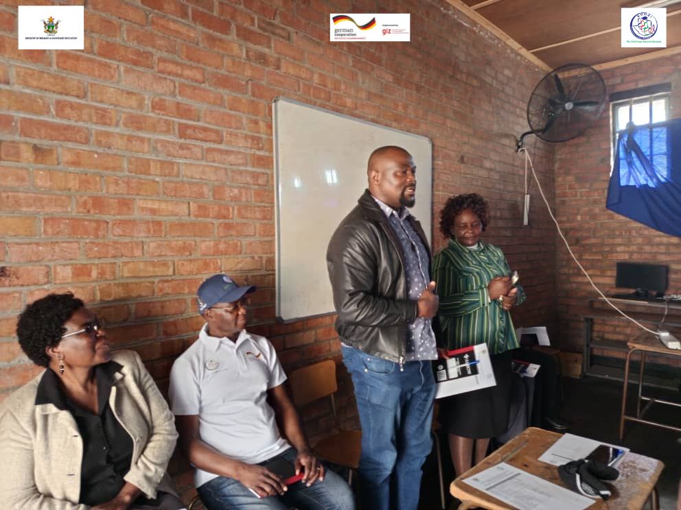 ecozim's tweet photo. @ecozim in partnership with the @MoPSEZim last week were in Umguza & Nkayi districts for the Digitalize Schools to transform Education in Zimbabwe Program. #GenerationDigital! is funded by the German Ministry for Economic Cooperation and Development (BMZ) & is implemented by GIZ https://t.co/UE7dCEEvhc
