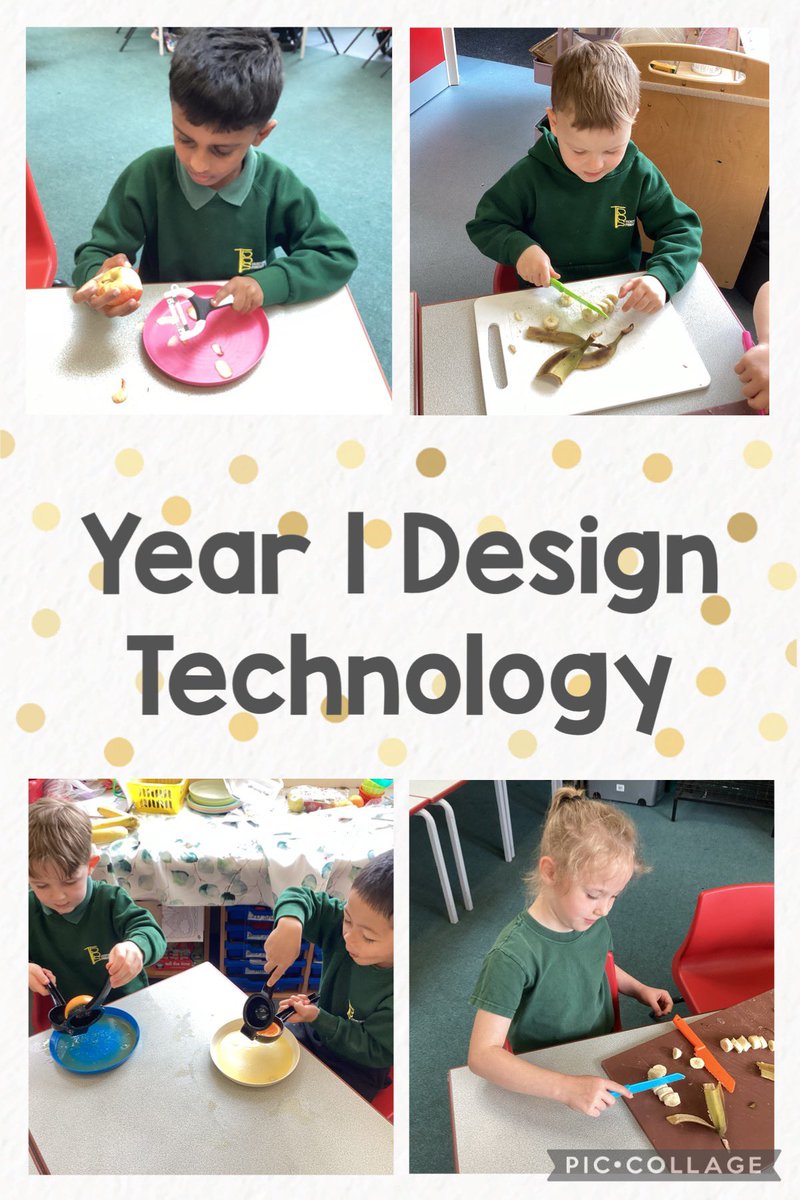Year 1 have been busy in Design Technology this week. They have been learning how to prepare fruit by chopping, peeling and squeezing them. Delicious!