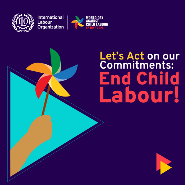 📌Today is #WorldDayAgainstChildLabour ‼️

⭕ #DYK: 160 million #children are still in child labour. That's 1 in 10 worldwide.

🔺 Unacceptable. Time to act. Join <a href="/ilo/">International Labour Organization</a>, its partners and the global movement to #EndChildLabour ✊🏾

➡️ Here's how 👉bit.ly/WDACL-June12

#ILC2024👇