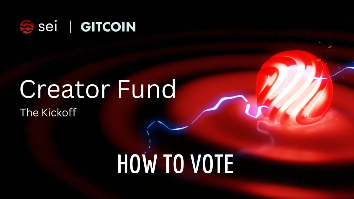 nbdieu's tweet image. Voting for The Kick-off Round is now live on @gitcoin  with 61 approved applicants. 500.000 $SEI matching pool.

How to vote for projects (20 days left) ? 👇(1/6)