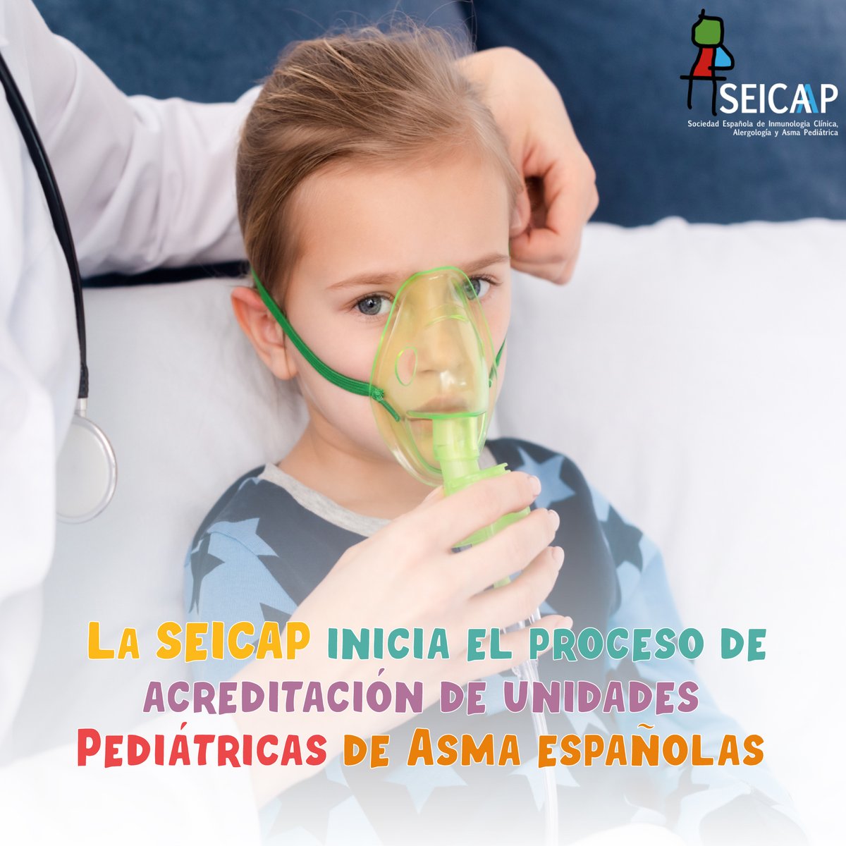 SEICAP's tweet photo. 🔴La @SEICAP inicia el proceso de acreditación de unidades pediátricas de asma españolas  

El objetivo es asegurar la mejor asistencia a los pacientes con asma.

Los formularios e instrucciones para la cumplimentación de los requisitos de acreditación👇
https://t.co/kKUcYxvkx7 https://t.co/khuz4IQNt4