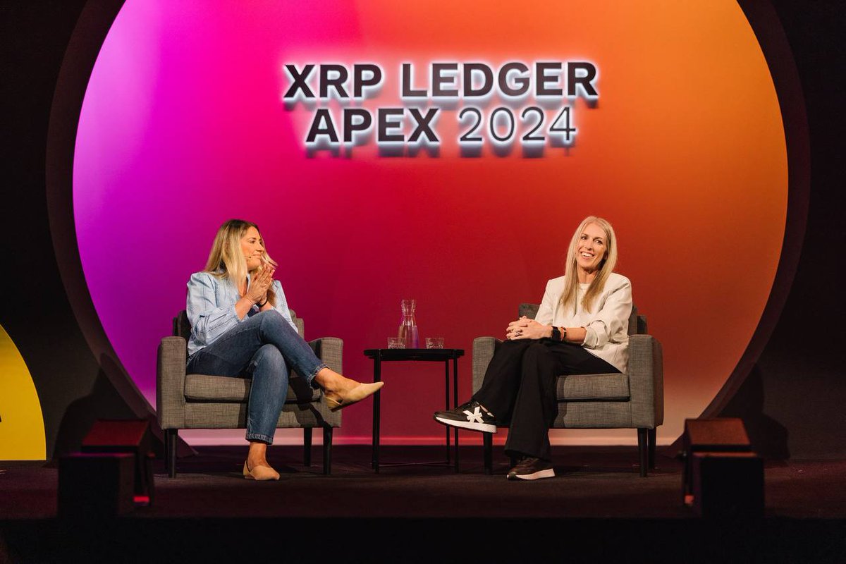 RippleSwell's tweet photo. Day 2 at #XRPLApex 2024 was a blast! 📸🩵 https://t.co/cIZ0cRYx5r