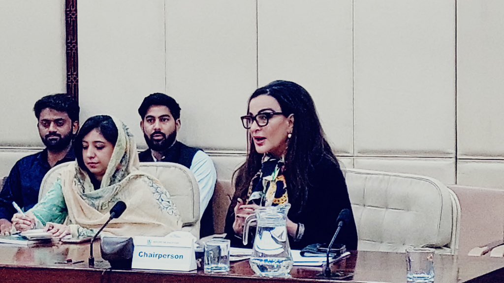 sherryrehman's tweet photo. Thank you to my party leadership @BBhuttoZardari for nominating me to head this Standing Committee. Thank you to all members of the Senate Standing Committee on Climate Change and Environmental Coordination for electing me as Chairperson today. The subject is close to my heart and I hope to take all members along to serve Pakistan to the best of our abilities.