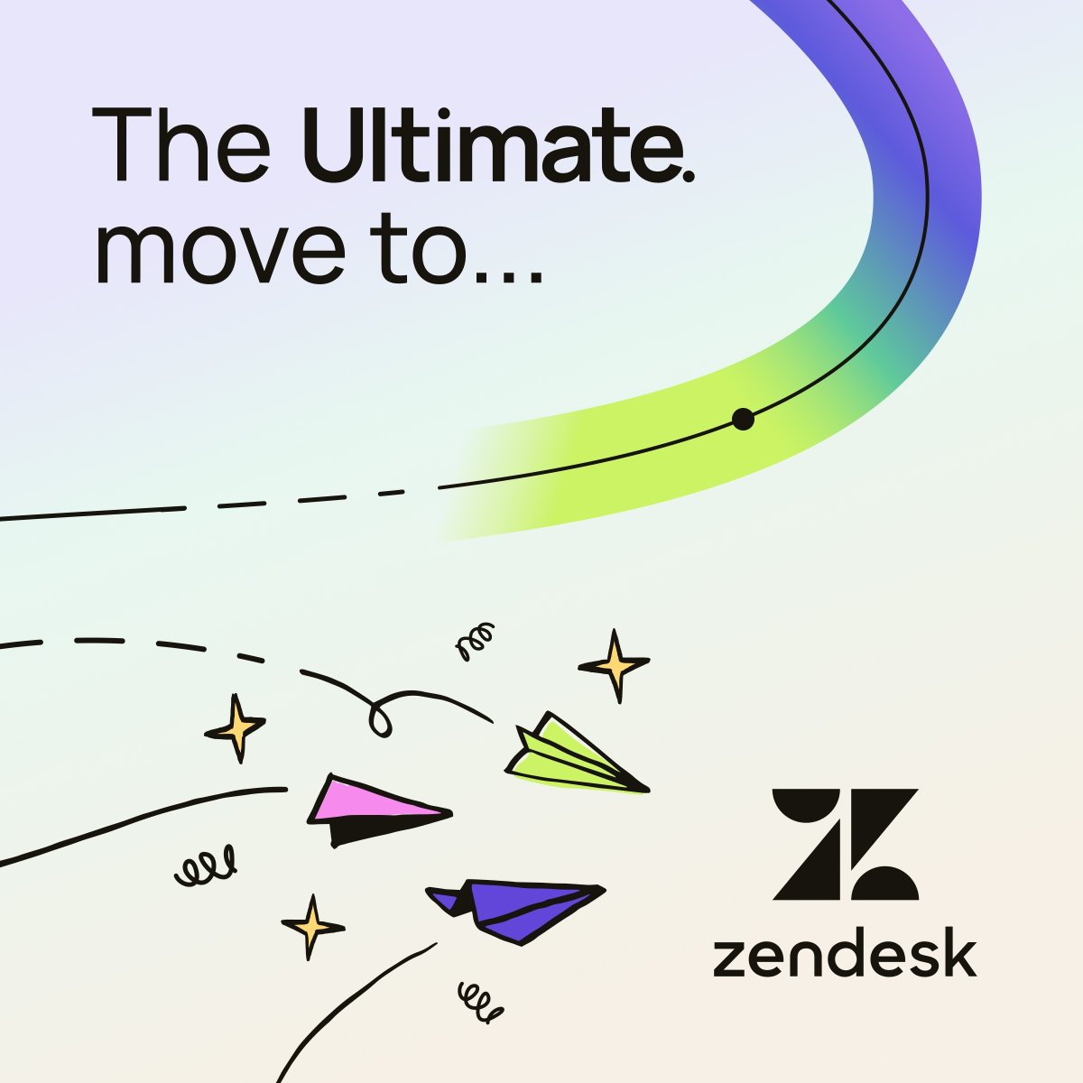 Ultimate news alert: We're packing our social media bags and moving in with <a href="/Zendesk/">Zendesk</a>! 🎉 And while we won’t be posting new content on our social accounts from this point on, we’ll still be creating educational and inspirational AI content aplenty in our new home.