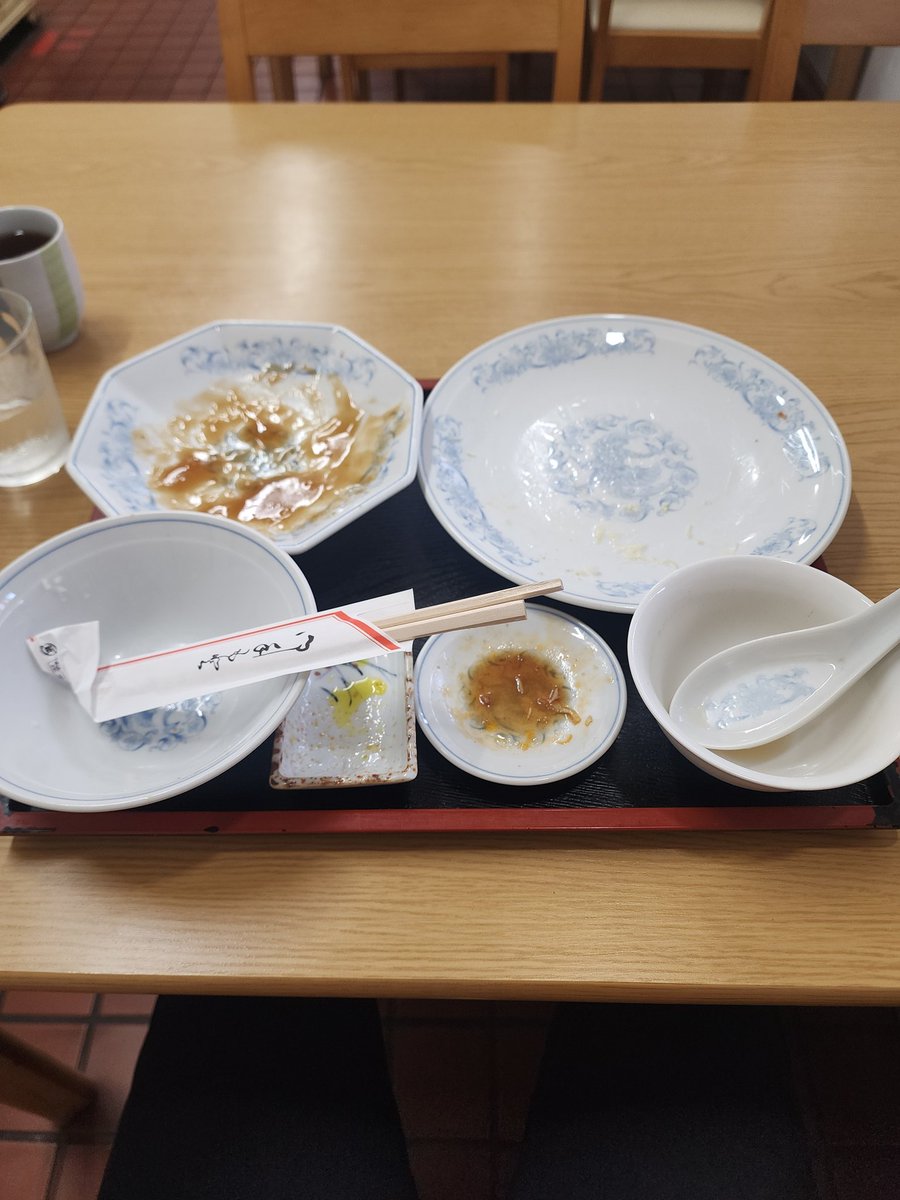 今日の昼食
京都府城陽市にある中華料理 #天鳳 さんに
酢豚盛合せ定食を注文
量が多かったけど完食
美味しい町中華でした